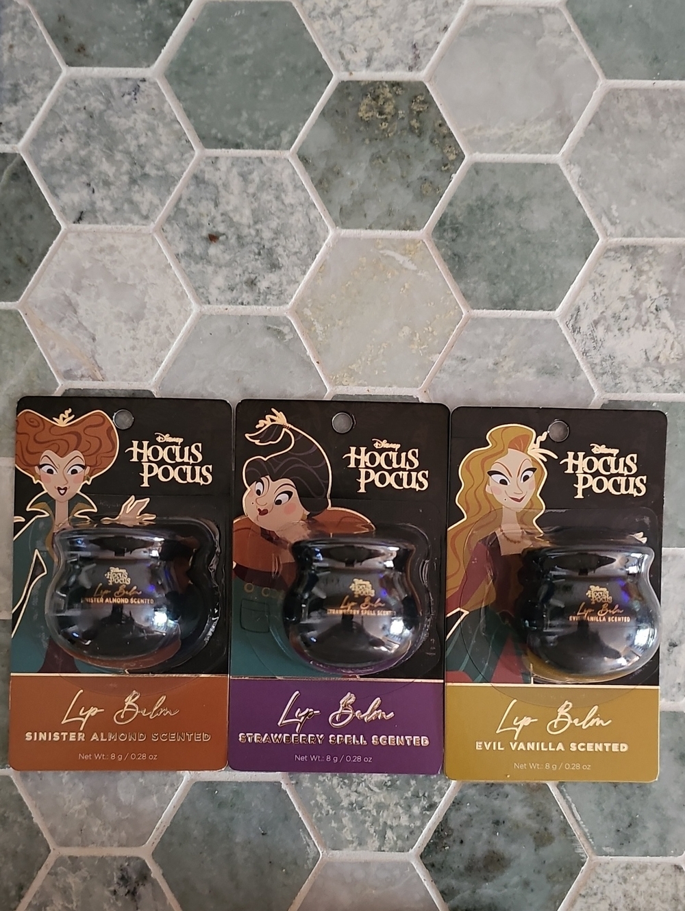 Hocus Pocus Lip Balm Collection. Disney.